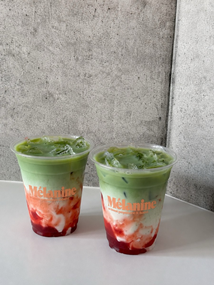 Boissons signatures créées pour Mélanine