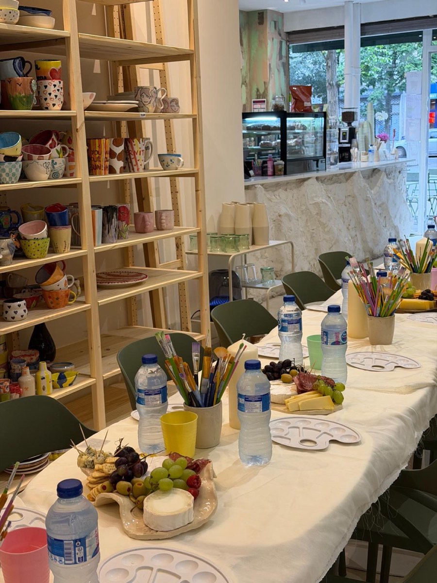 Atelier céramique organisé pour Uber