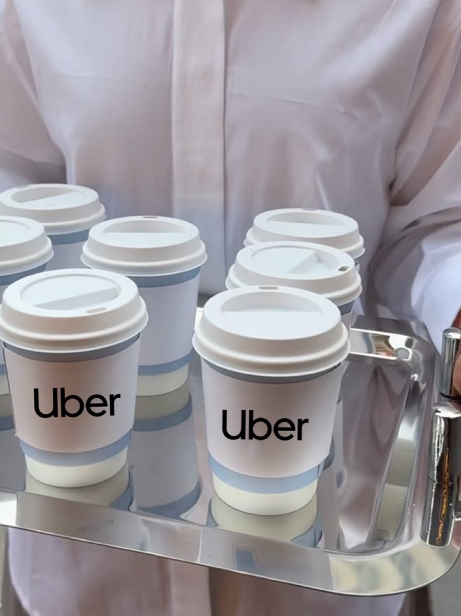 Gobelets personnalisés Uber